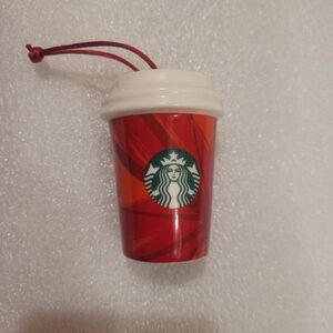 2014 Starbucks Ceramic Christmas Ornament